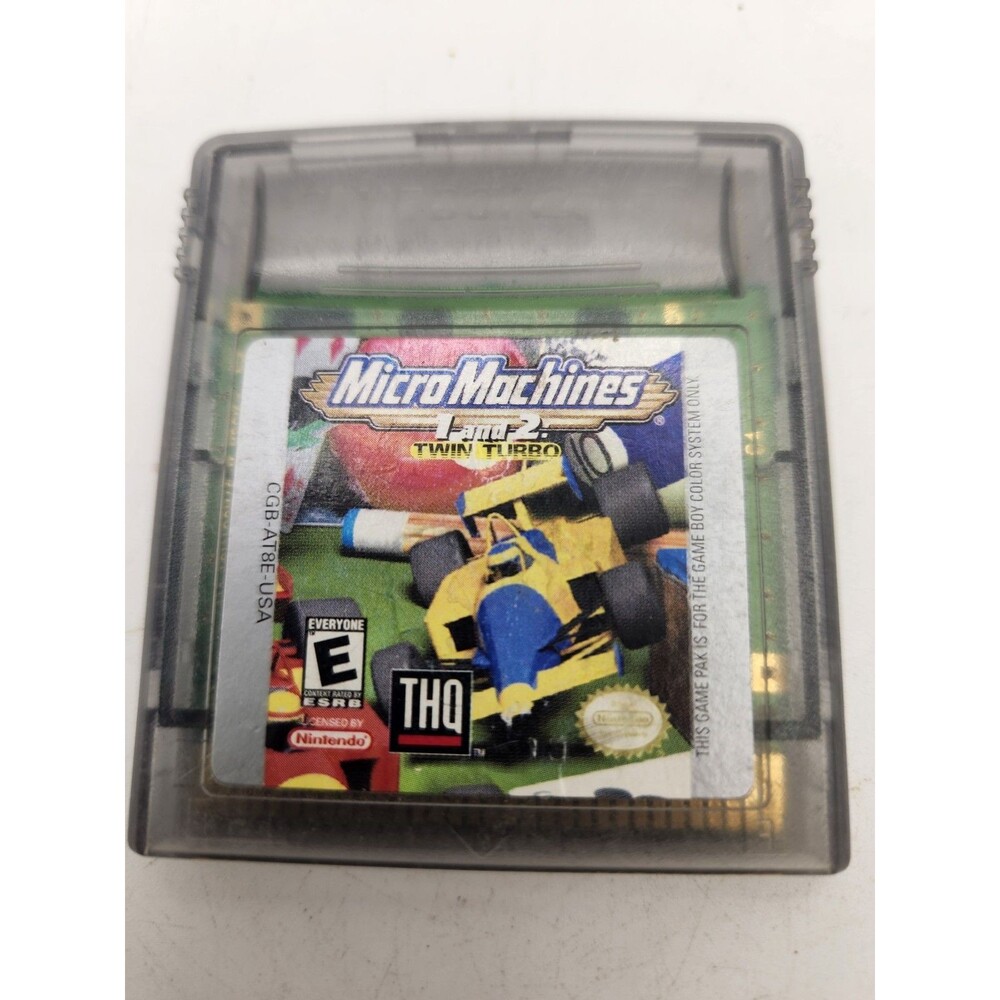 Nintendo Game Boy Color - Micro Machines 1 and 2: Twin Turbo (1999) Cartridge